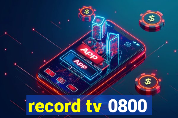 record tv 0800